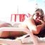 Hot lady with sexy curves teasing in an amateur gallery