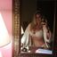 Hot lady with sexy curves teasing in an amateur gallery
