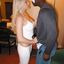 Caucasian women show wet pussies while fucking black men