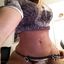 Hot lady with sexy curves teasing in an amateur gallery