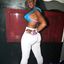 Superior black babe shows her awesome physique