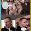 IR cuckold comic book with text all in French