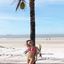 Hot lady with sexy curves teasing in an amateur gallery