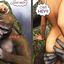 White whore fucks a literal ape in this taboo cartoon story