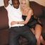 Caucasian women show wet pussies while fucking black men