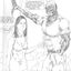 Drawn interracial cuckolding porn with hot women