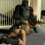 Gorilla uses its giant cock to fuck a MILF in 3D porn