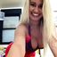 Hot lady with sexy curves teasing in an amateur gallery